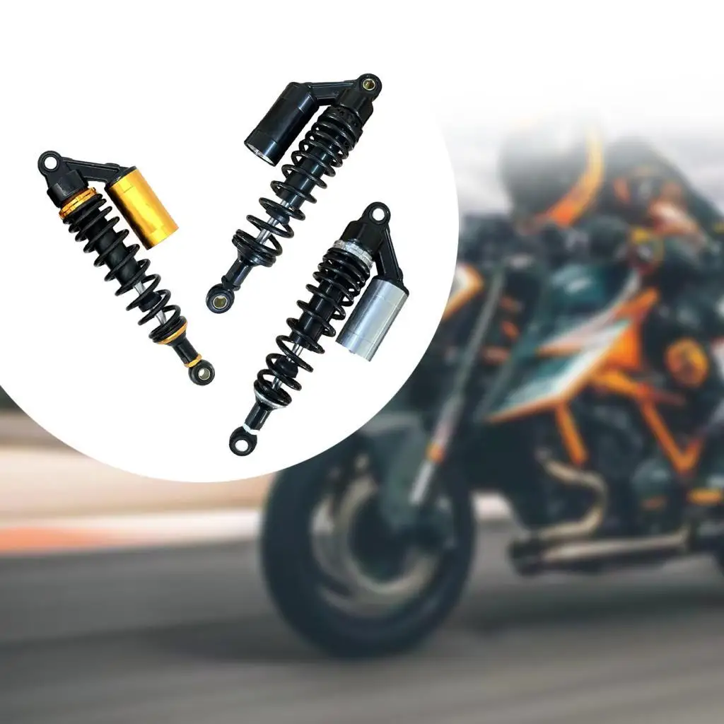 Professional Motorcycle Shock Absorber 345mm Aluminum Spring Suspension Damper Compatible Accessories for Smooth Ride Professional Motorcycle Shock Absorber 345mm Aluminum Spring Suspension Damper Compatible Accessories for Smooth Ride
