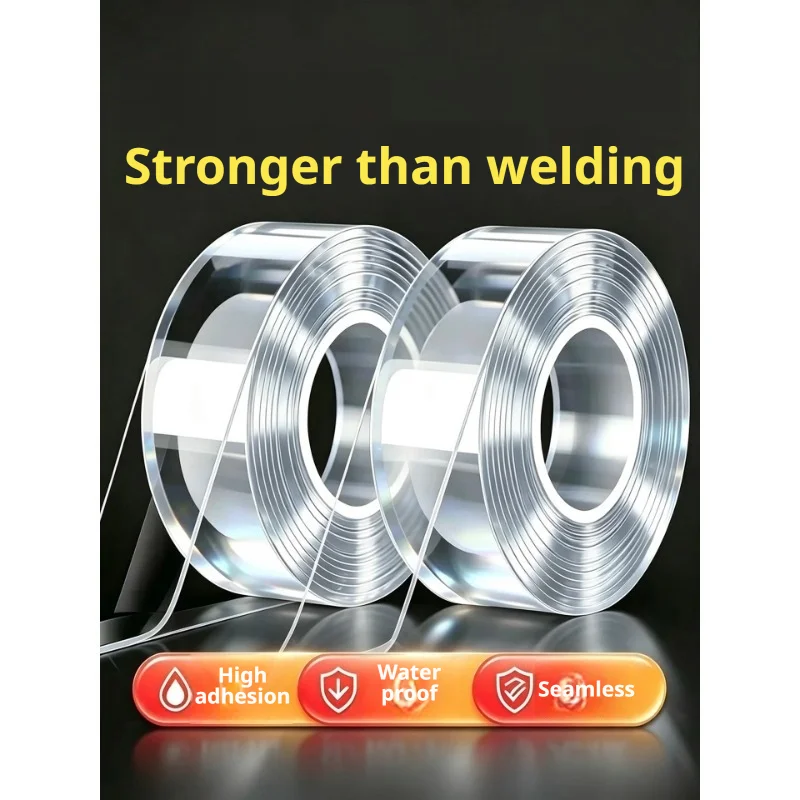 Clear Magic Nano Double Sided Adhesive Tape High Viscosity No Trace Sticker Heavy Duty Multi-Scenario Wall Sticker