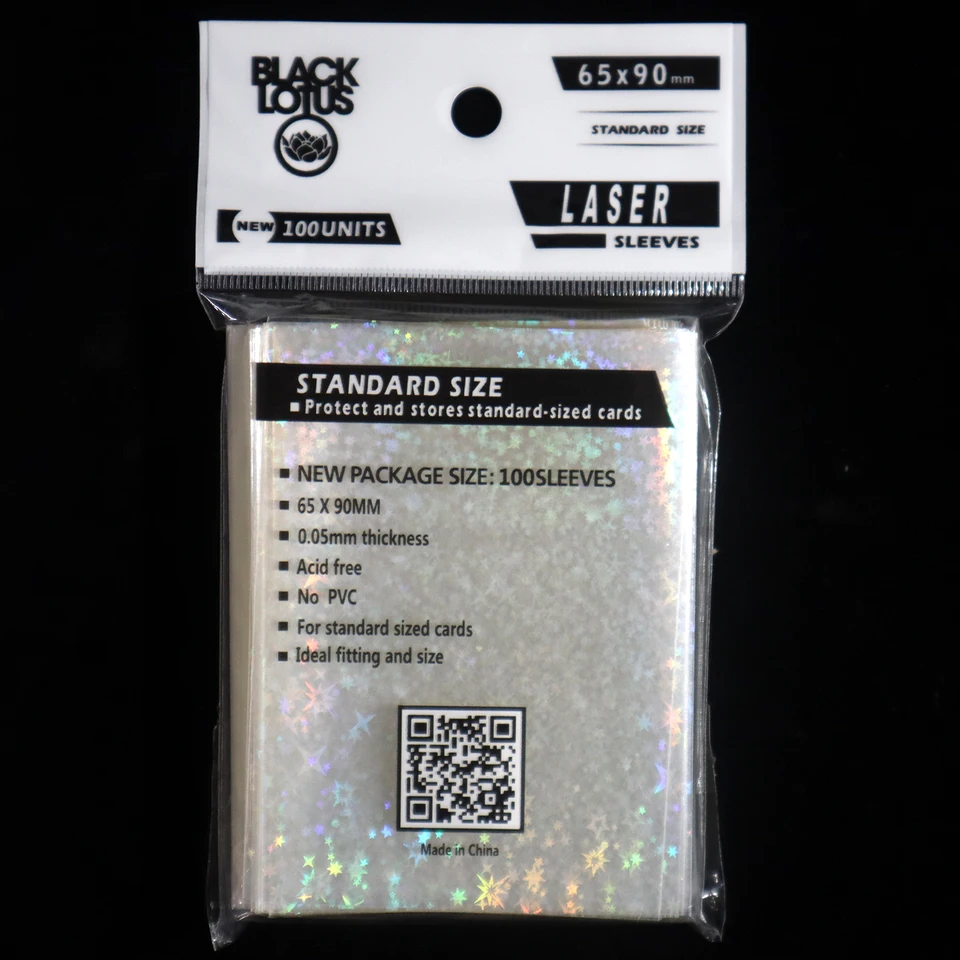 lucky star card sleeves Card Sleeves: Premium Rounded Card Sleeves 100% Clear main image 1