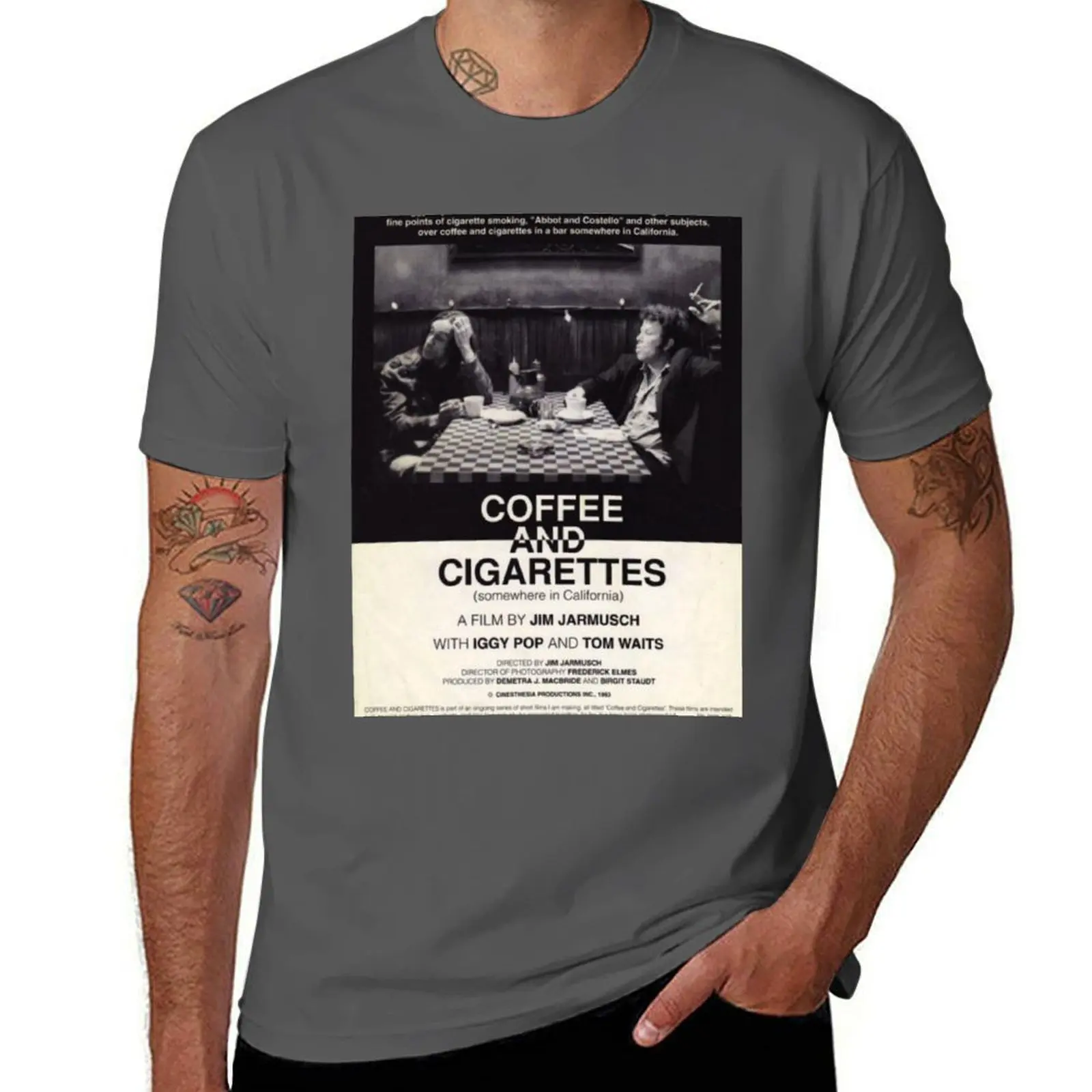 

and Coffee Cigarettes T-Shirt Novelty Graphic Tee Shirt