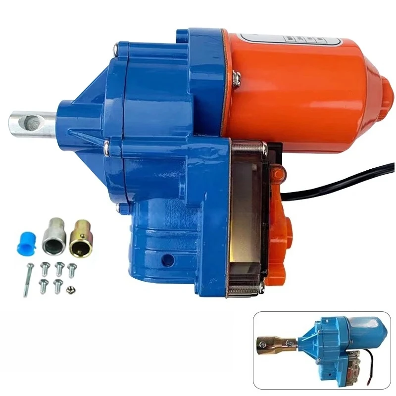 

DC 24V Electric Film Roller Greenhouse Roll Up Motor Electric Film Roll Machine 100W Greenhouse Film Winding Machine