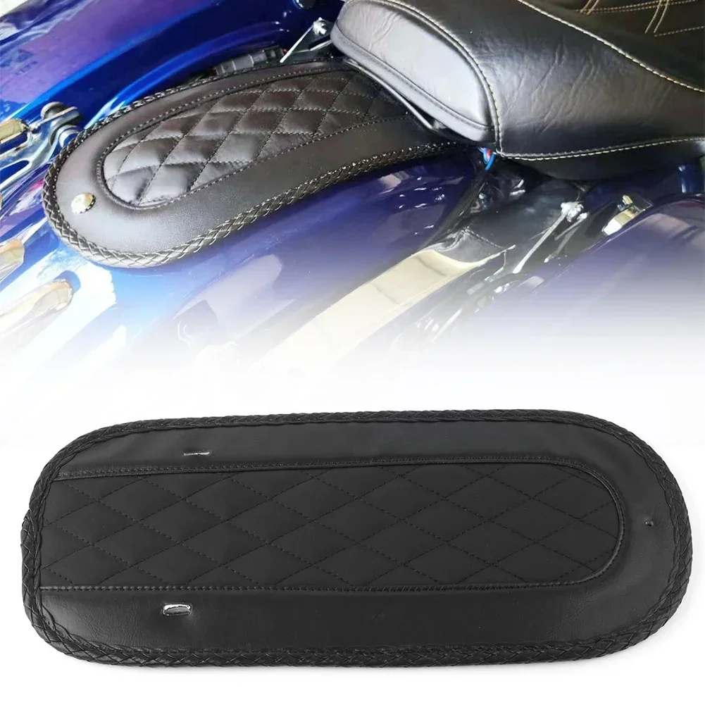 Motorcycle Rear Seat Fender Bib Felt-backed For Harley Touring FLHT FLHTC 2008-2010 2011 2012 2013 2014 2015 2016 2017 2018