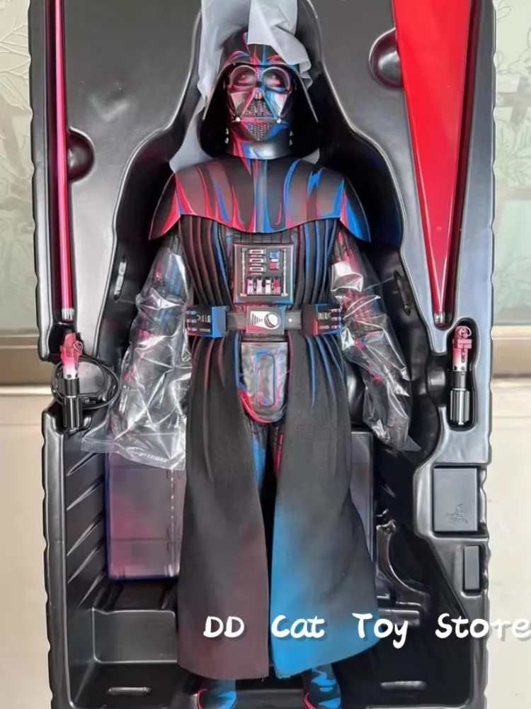Em estoque original hottoys ht mms777 1/6 star wars darth vader duelo efeito versão 1/6 escala figura de ação colecionável