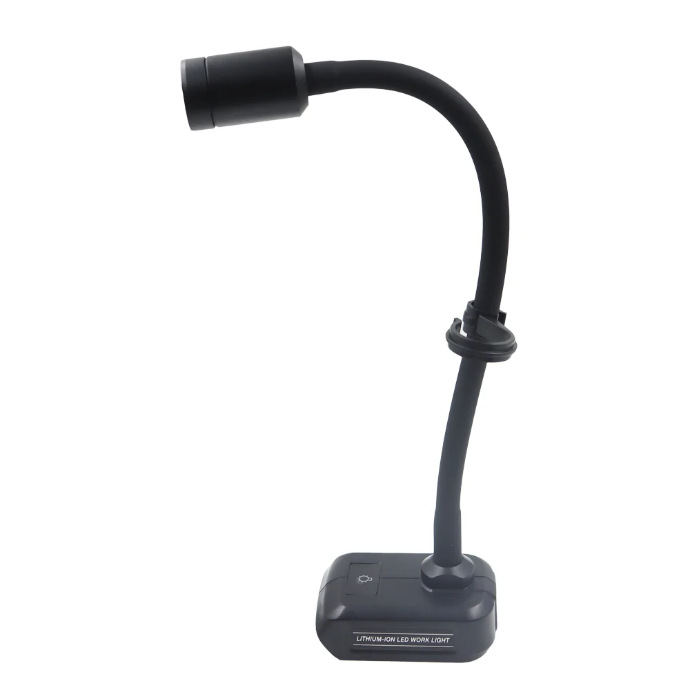 Imagem -02 - Mangueira Led Portátil para Trabalho de Mesa Luz de Trabalho Makita Bosch Dewalt Milwaukee Black Decker Artesão Bateria de Lítio 18v