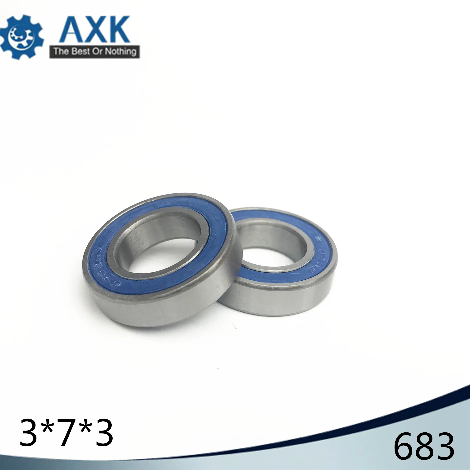 683 Hybrid Ceramic Bearing 3*7*3 mm ABEC-1 ( 1 PC) Industry Motor Spindle 683HC Hybrids Si3N4 Ball Bearings 3NC 683ZZ