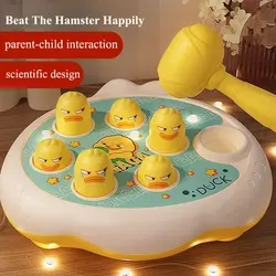 Duck/Frog/Pig/Seals Baby Toy Montessori Learning Game Educational Puzzle Gift for 12 24 Months Toddler Boy/Girl with Hammer