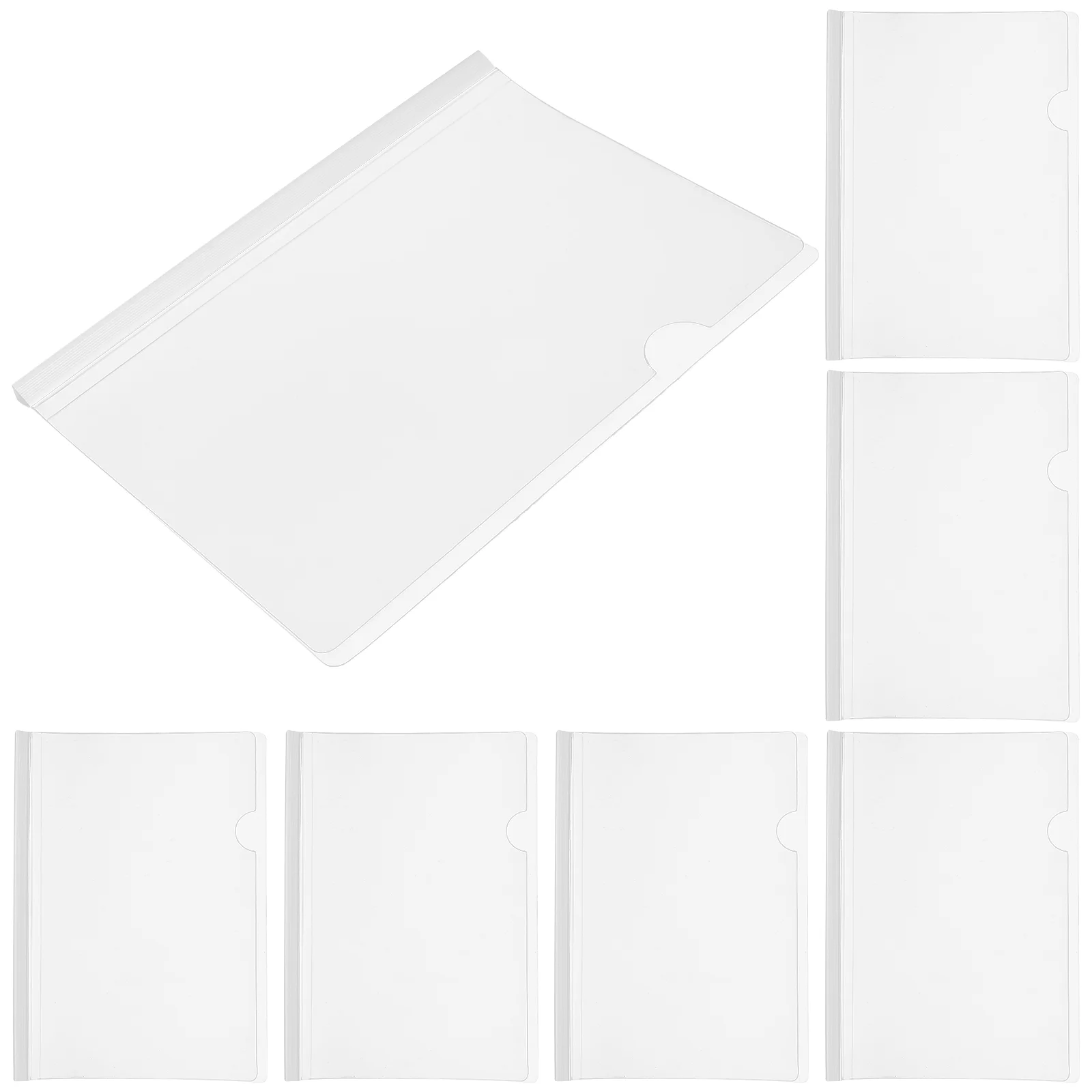 Rod Clamp Clear Folders for Documents Plastic Report Covers Resume Portfolio File Boxes