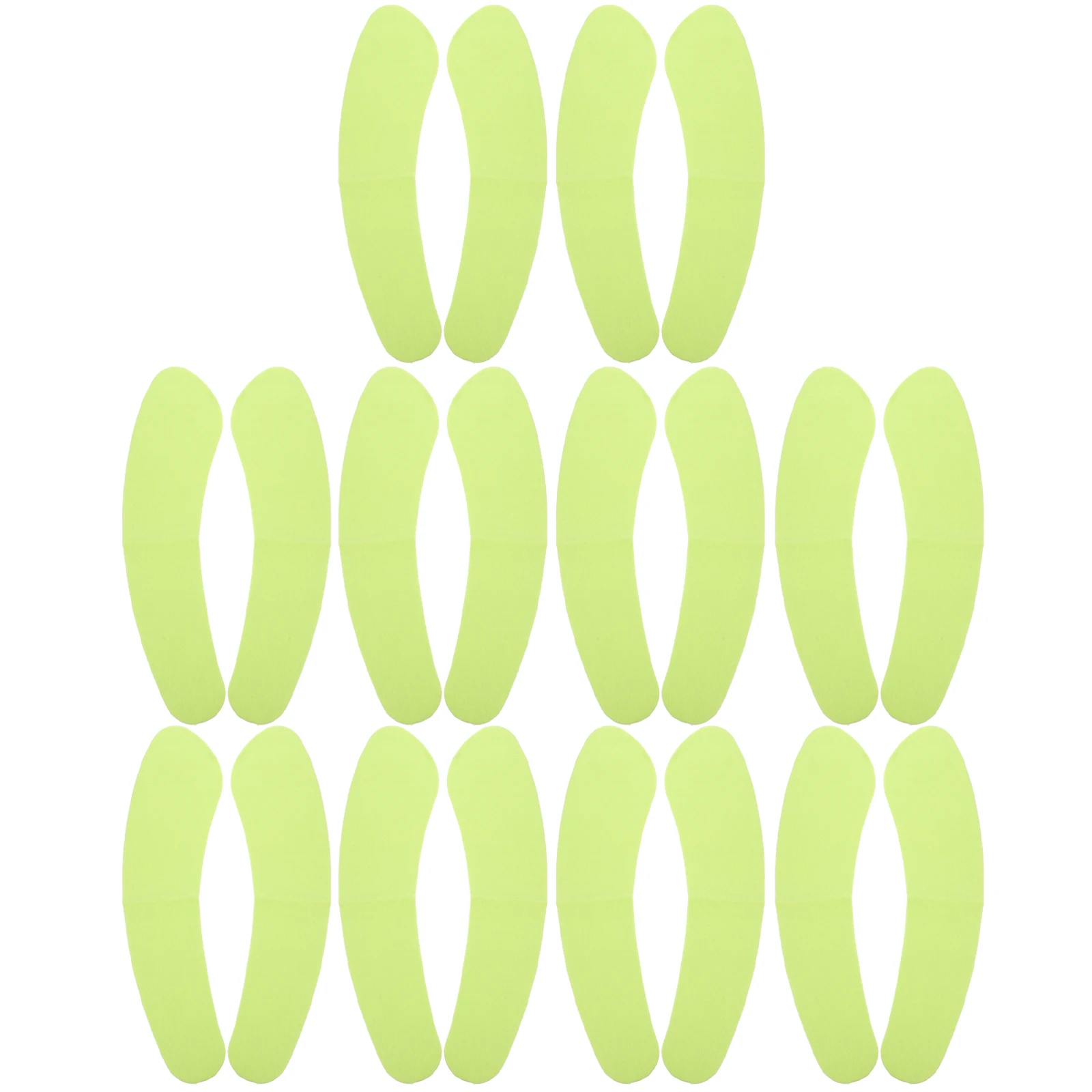 

10 Pairs Toilet Seat Cover Reusable Washable Light Green Viscose Fiber Soft Comfortable No Lint Bathroom Facility Protect Skin