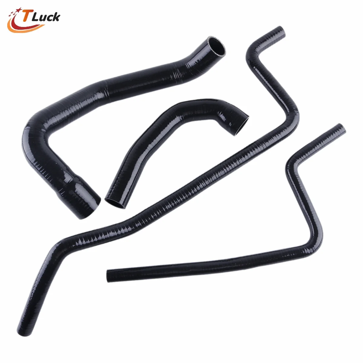 

4PCS For 1997-2006 Jeep Wrangler TJ 4.0L LHD Silicone Radiator Water Coolant Tube Hose Pipe Kit High Performance