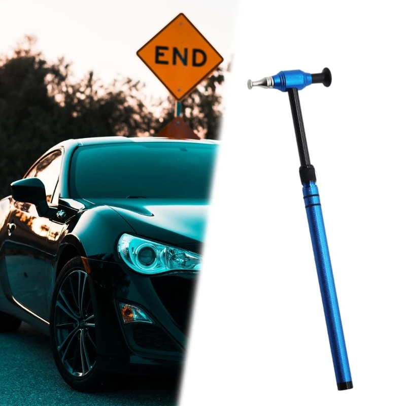 Auto Body Dent Fix Hammer & Pen, Automatic Adjustment Telescopic Rod Pit No Paint Need, Professional for Car Drop shipping