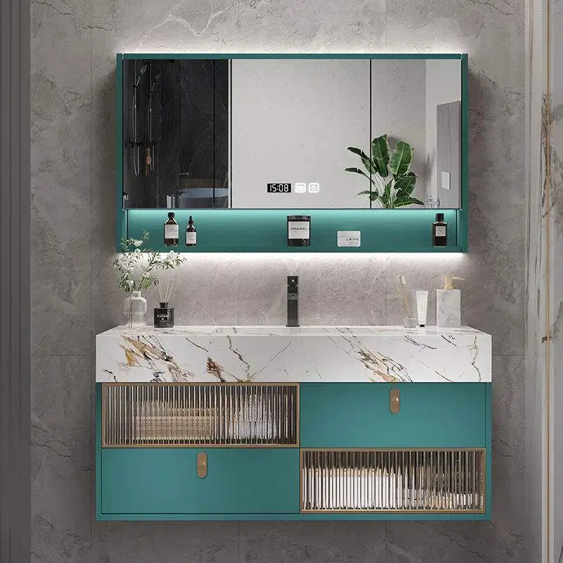 Vanity Perfume Bathroom Cabinet Organizer Storage Accessories Makeup Bathroom Cabinet Modern Sink Vestidores Trendy Furniture