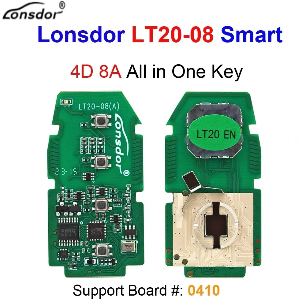 Lonsdor LT20 Smart Key LT20-01 LT20-02 LT20-03 LT20-04 / 05 /06/07 8A+4D Keyless For Toyota & Lexus Support K518 K518ISE KH100+