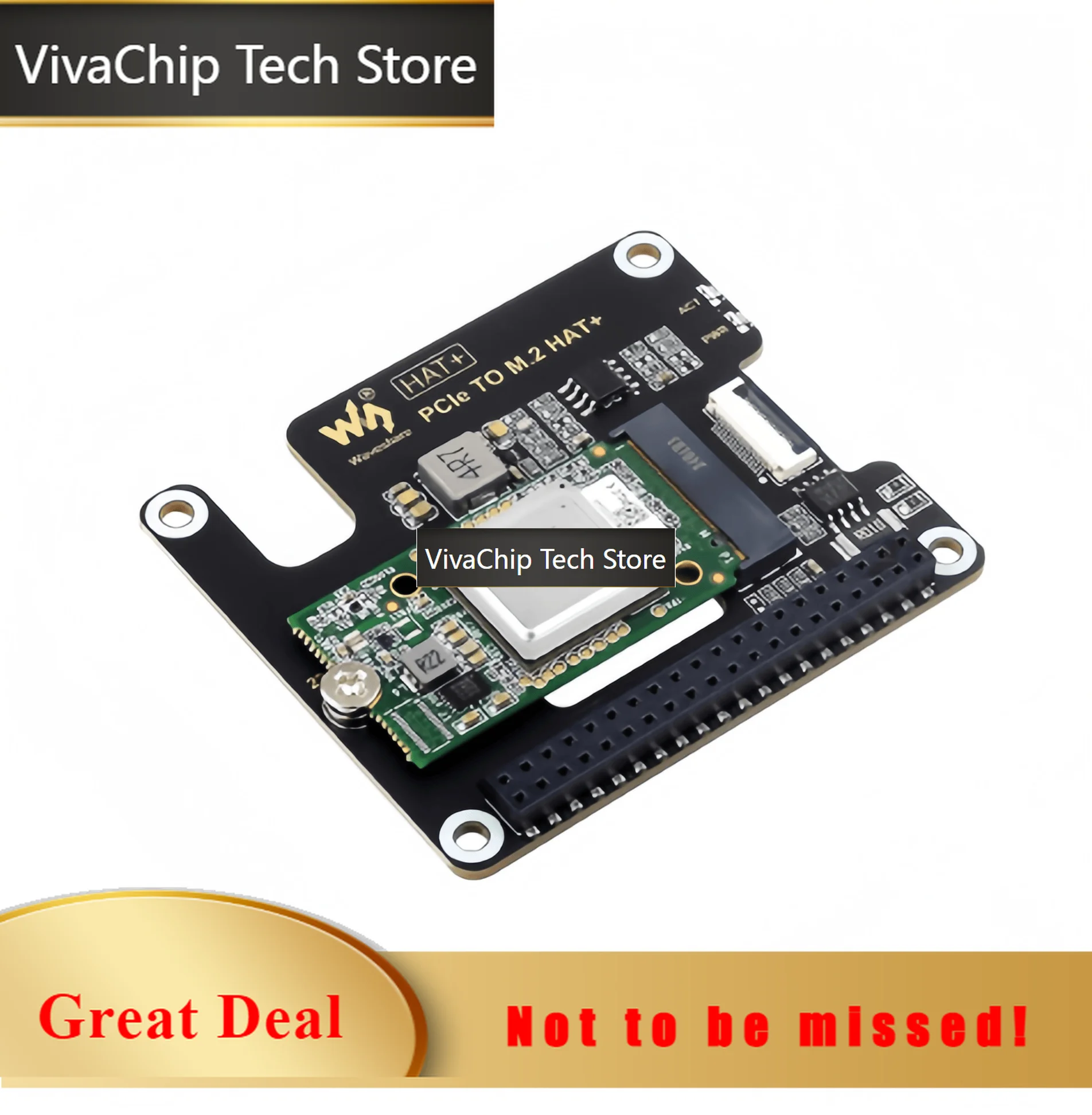 VivaCTRaspberry Pi 5th generation Hailo-8 artificial intelligence AI kit M.2 Key M interface 26TOPS computing power