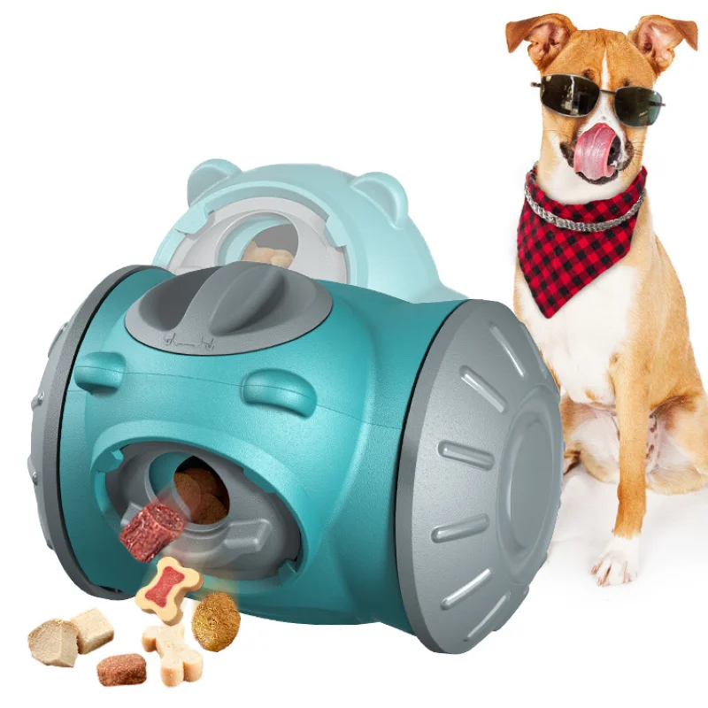 

Tumbler Dog Leaks Feeder Puzzle Slow Food Feeding Dispenser for Small Medium Big Dogs Safe Food Grade ABS Pet Dog Accessories