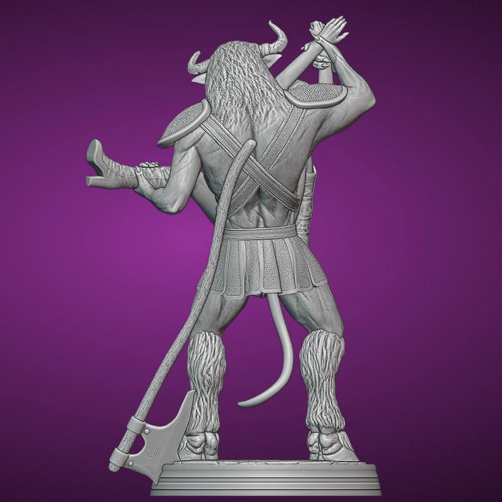 1/24 Tauren chica Sexy Anime NSFW figura en miniatura de resina juguete artesanal sin montar estatua de reducción en miniatura Kits sin pintar