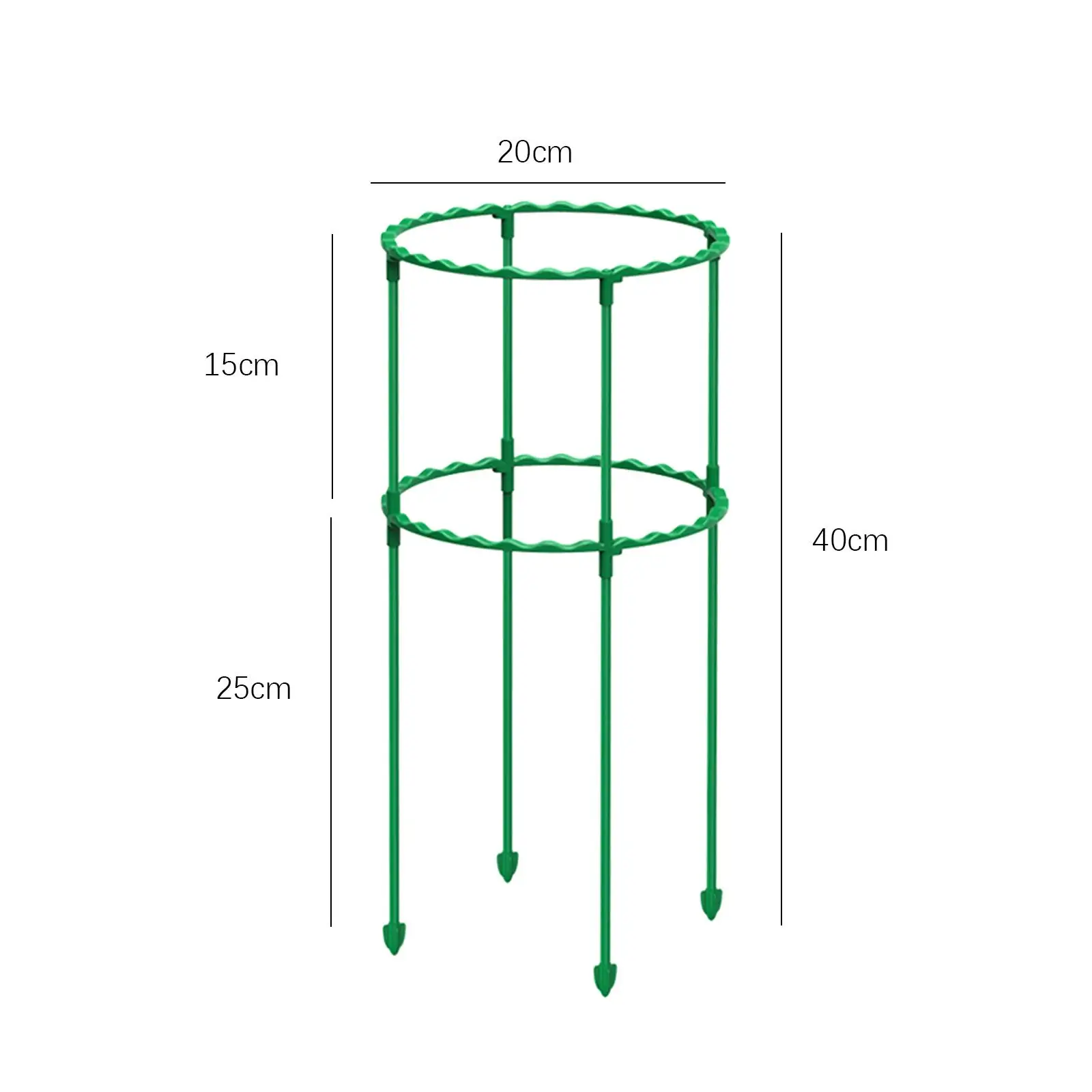 Anelli di supporto per piante da arrampicata per piante assemblati multifunzionali da giardino