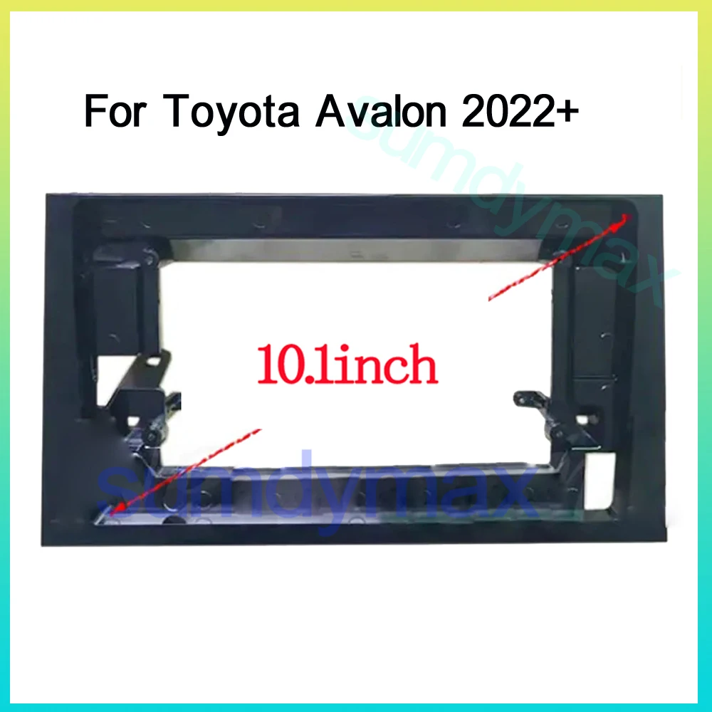 10.1 Inch Car Frame Fascia Adapter Decoder Android Radio Dash Fitting Panel Kit For Toyota Avalon 2022 2023 car panel