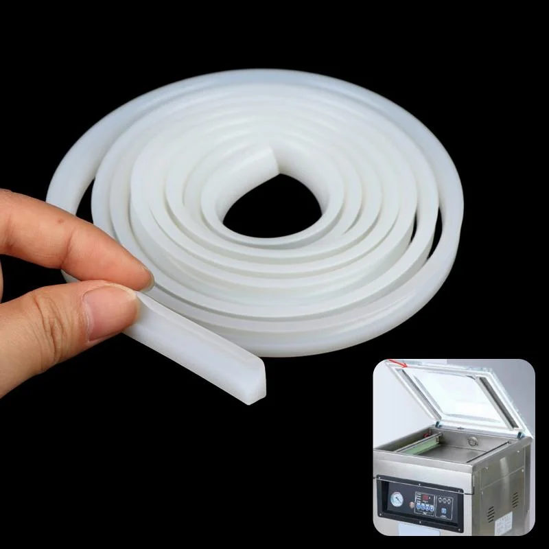 

【New】400/500/600 Vacuum Machine Sealing Strip Silicone Vacuum Food Packaging Machine Accessories Rubber Sealing Ring 6*12