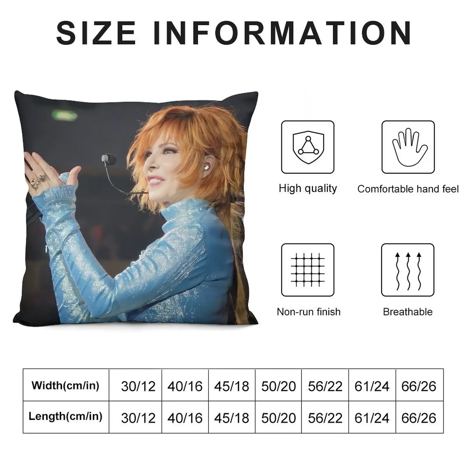 Mylène Farmer Nevermore 2023 june Throw Pillow autumn pillowcase Cushion Cover christmas decorations for home 2025 pillow