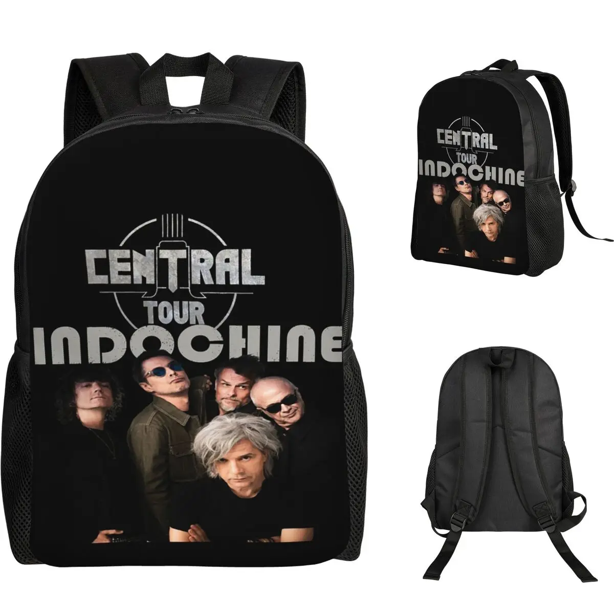 

Indochine Student Backpack School Bag Hiking Travel Daypack for Men Women Fashion Bookbag Shoulder Bags