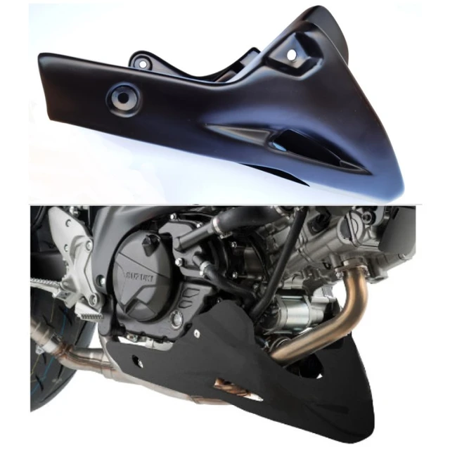 Suzuki sv650 sv650x sv650s sv650n 1999-2015/dl650 v strom 650 2004-2011  2004マットブラック用モーターサイクルリアベリーパン - AliExpress 201355758