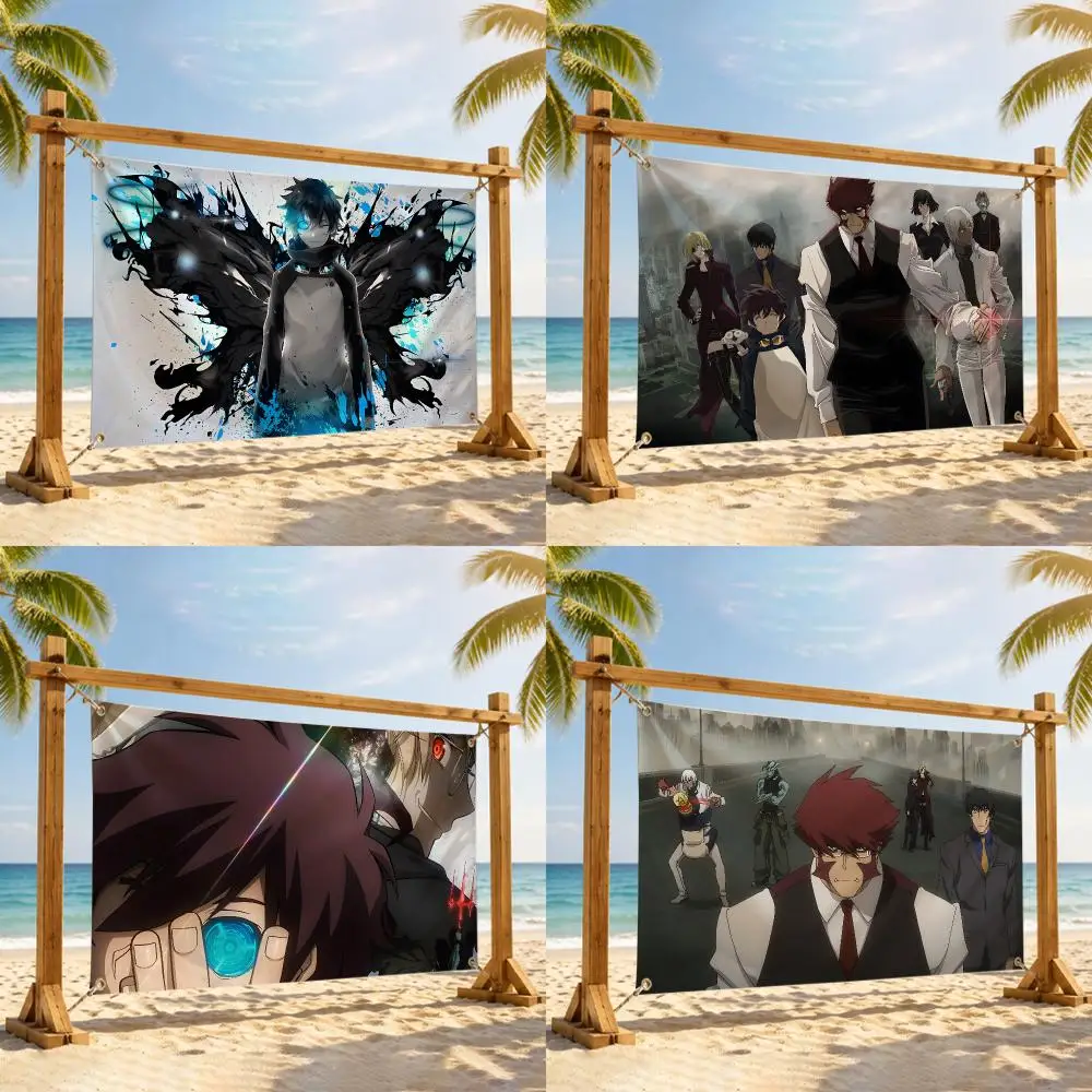 Blood B-Blockade Battlefront Flags Flag Tapestry Outdoor Decor Flaga Decorative Home Objects Barber Shop Decoration