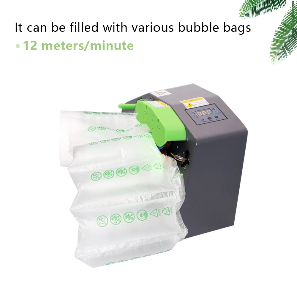 Imagem -06 - Máquina de Enchimento Automática do Coxim do ar do Amortecedor do Bolsa do Descanso do ar do Inflator do Bolsa de Enchimento 110v 220v da Grua da Máquina do Bolsa de Bolhas