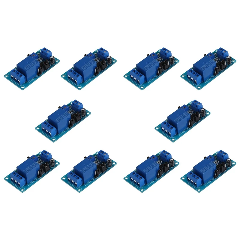 10X Single Channel Time Delay Relay Module Control Board DC12V FC-32