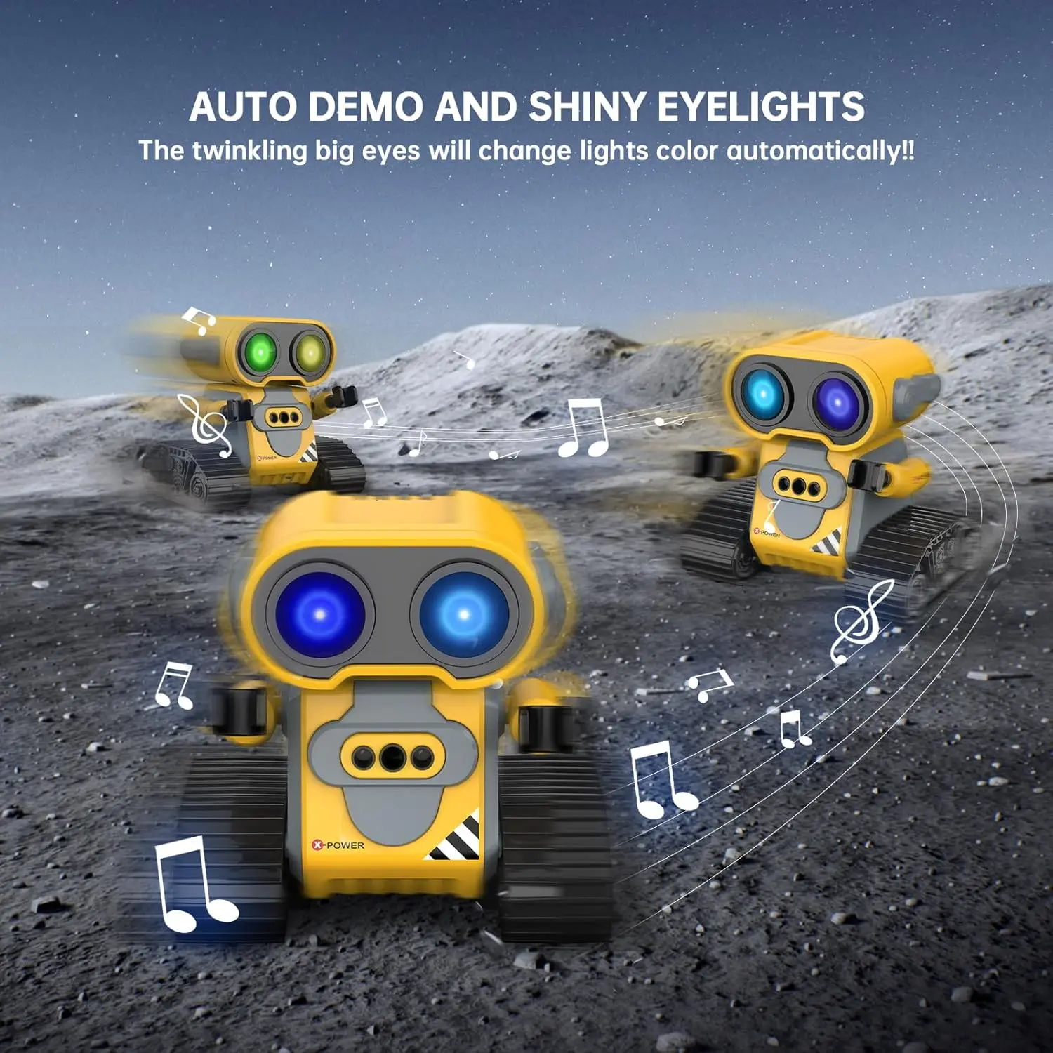 هامورود الحيوانات الأليفة الإلكترونية ألعاب روبوتية التحكم عن بعد روبوت الاطفال اللعب التجريبي التلقائي لفتة الاستشعار ضوء العين المتعددة السيارات