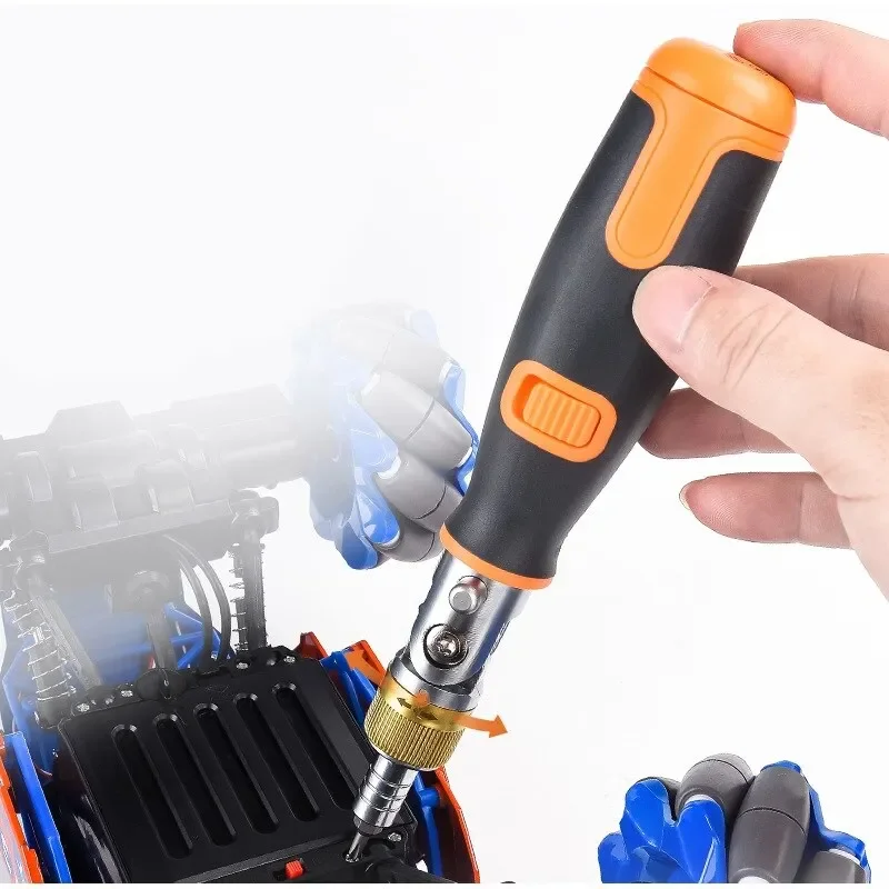 Imagem -06 - Oculto Chave de Fenda Bit Conjunto Multi Angle Ratchet Corner Screw Driver Multi Funcional Mecânico Profissional Ferramentas Manuais 10 em