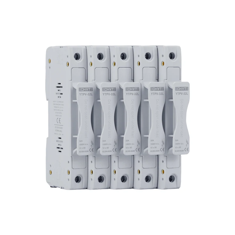 10 SZT. Bezpiecznik niskonapięciowy, gniazdo bezpiecznikowe, wysoka zdolność wyłączania, dobra cena, ceramiczny bezpiecznik termiczny DC 1500V