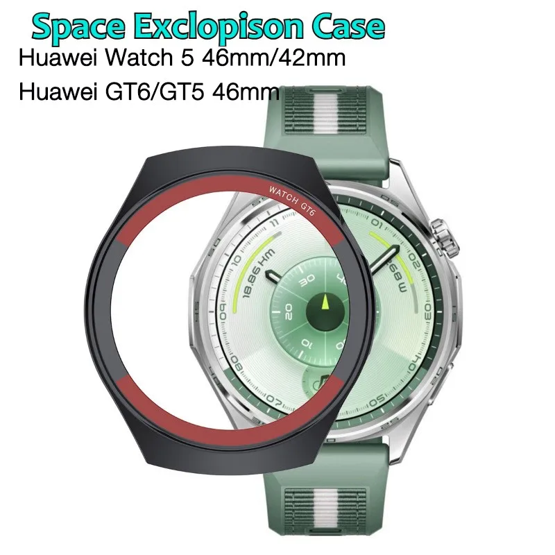 Protective Case for Huawei Watch 5 42mm 46mm GT 6 46mm Smartwatch Hollow Shell Protection Cover for Huawei GT6 GT5 46mm
