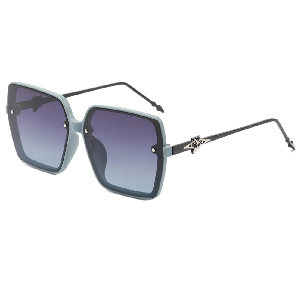 نظارات شمسية مستقطبة بإطار مربع للرجال والنساء بتصميم علامة تجارية فاخرة ومضادة للأشعة فوق البنفسجية 400 نظارات شمسية بولارويد للجنسين