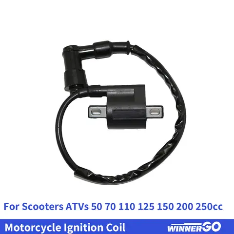 스쿠터 ATV용 오토바이 점화 코일 50 70 110 125 150 200 250cc 모페드 쿼드 오토바이 액세서리 고전압 팩 코일 스쿠터 ATV용 오토바이 점화 코일 50 70 110 125 150 200 250cc 모페드 쿼드 오토바이 액세서리 고전압 팩 코일