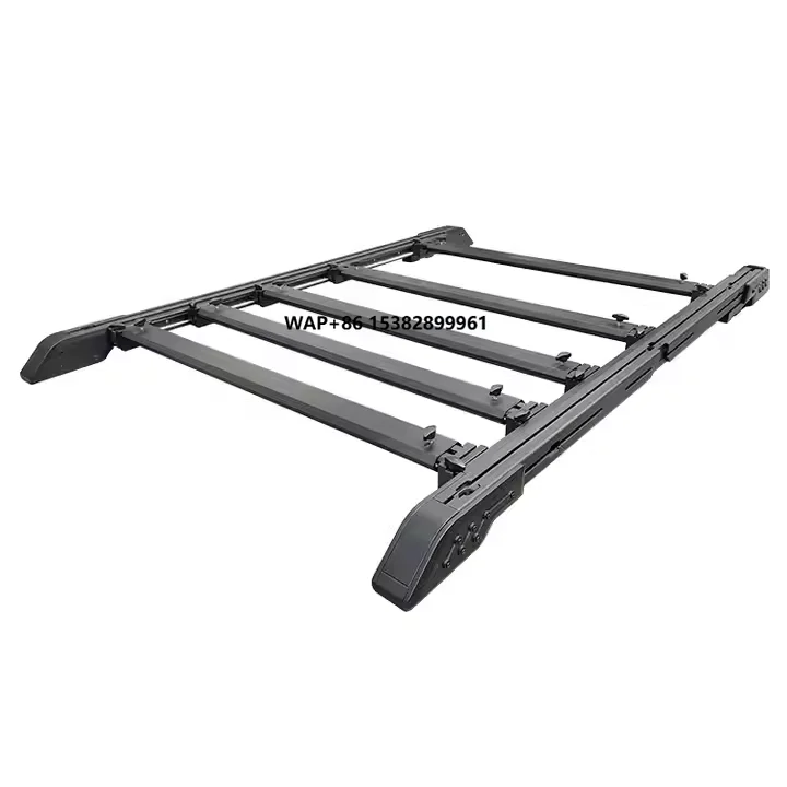 2020+ CNC Process Parts Aluminum Alloy Removable Luggage Rack Roof Rack for Defender 90