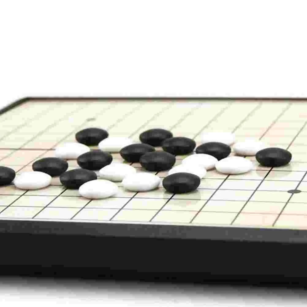 Giocattoli Gioco da tavolo pieghevole Educativo Divertente Gobang Backgammon Scacchiera Genitore-figlio