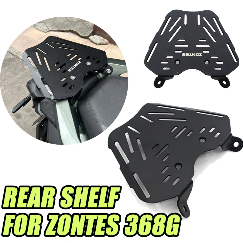 

Motorcycle Modified Rear Shelf Stainless Steel Tail Box Bottom Plate Xiade Tail Box Bottom Plate for ZONTES ZT 368G 368-G G-368