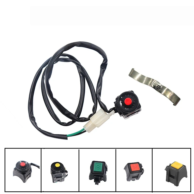 NEW 22mm ATV Motorcycle Start Horn Kill Stop Switch Button Control Handle Switches For off-road motorcycle