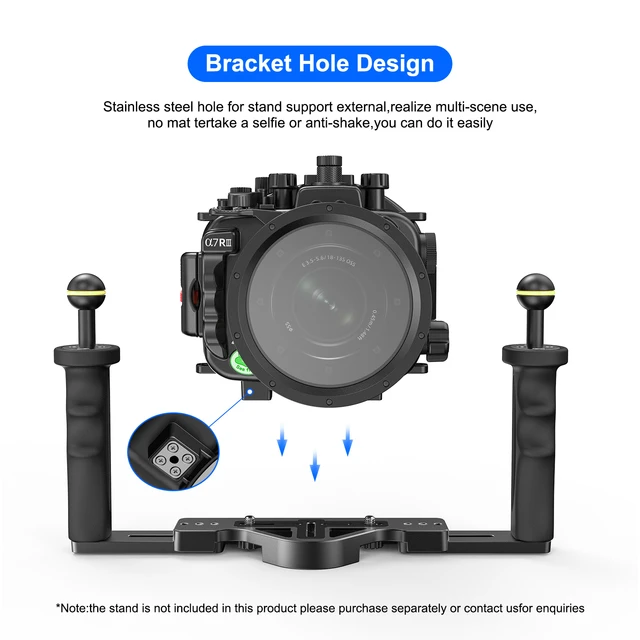 Seafrogs新到着スキューバダイビングカメラソニーA7 r iii水中防水カメラハウジング写真撮影