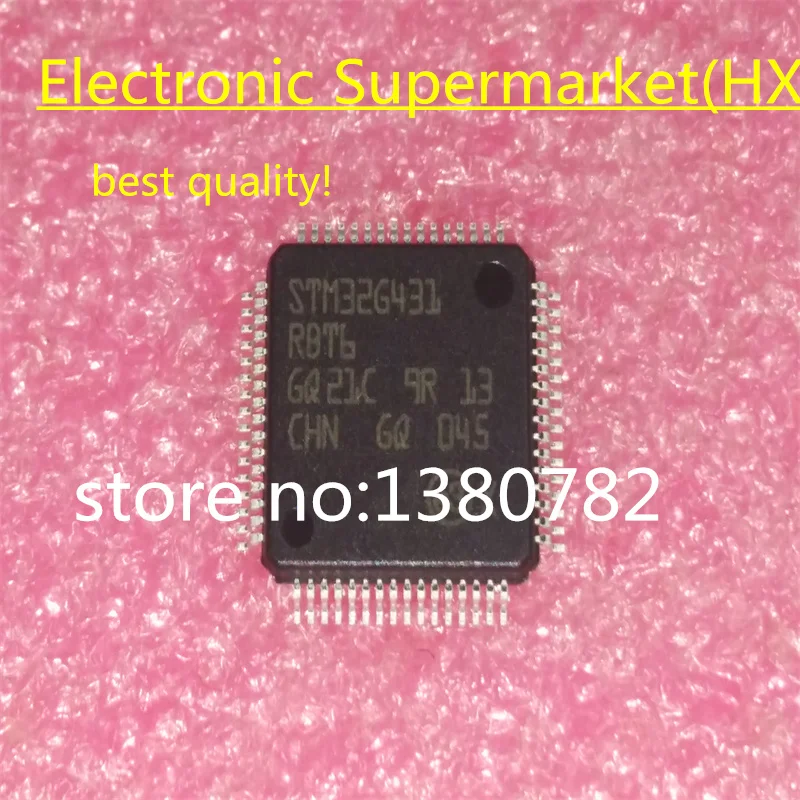 Free Shipping 10pcs-50pcs STM32G431RBT6 STM32G431 LQFP-64 IC In stock!