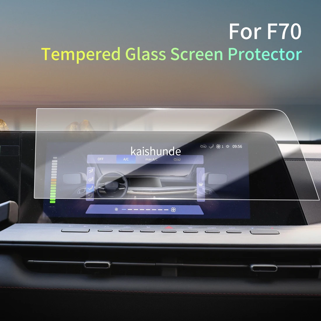 

Car Stickers Meters Protector For24 changan F70 Tempered Glass Protective Film Display Navigation Vehicle