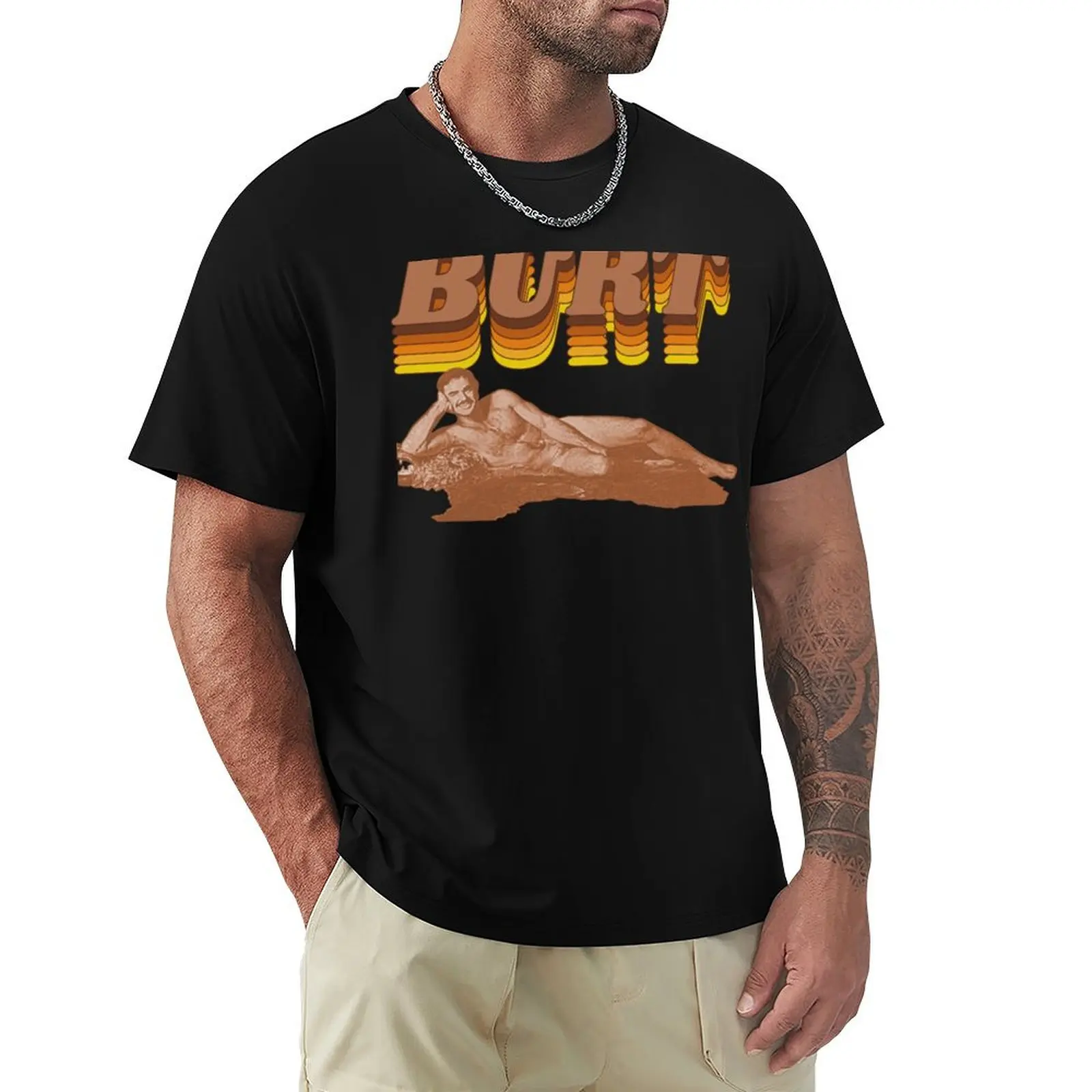 Burt Reynolds Warmest Regards Retro FanArt T-Shirt graphic t shirts for man T-Shirt