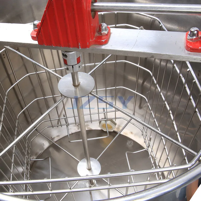 High Quality Stainless Steel Automatic 4 Frame Electric 304 Stainless Steel Honey Extractor/Manual Honey Centrifuge Machine