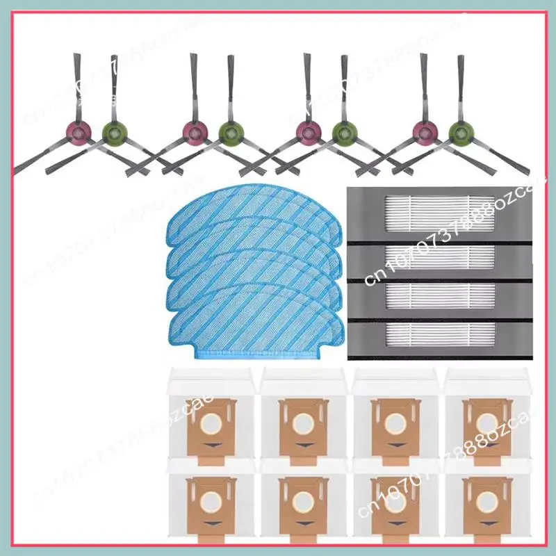Piezas de repuesto para Robot aspirador ECOVACS T8, accesorios, Cepillo Lateral principal, fregona con filtro Hepa, A26P