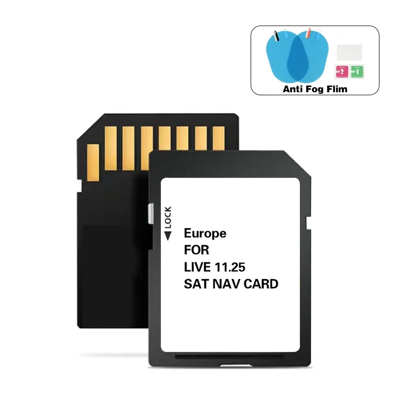 

for Renault Megane Clio Laguna Car Navigation Carminal Live 11.25 Sat Nav Part 8201753027 SD Card Update Europe 2024 Maps 8GB