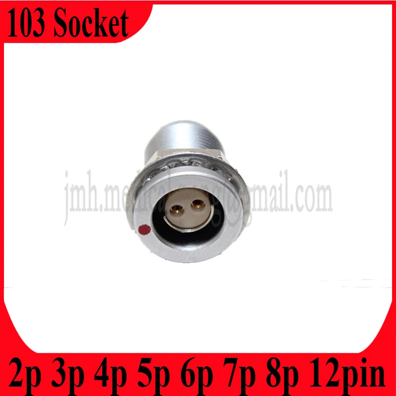 

Compatible Fischer 103 1F 2 3 4 5 6 7 8 12Pin Ordinary And Waterproof Fixed Female Socket Connector Nut Fixed Inside The Chassis