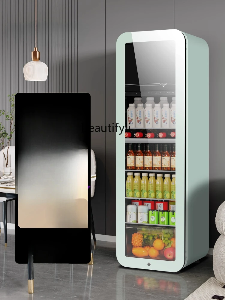 

Ice Bar Household Living Room Refrigerator Tea Beverage Red Wine Refrigerator Freeze and Keep Fresh