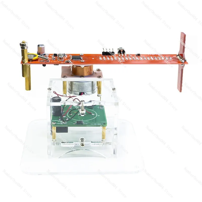

Stereoscopic Rotating Display Electronic DIY Welding Kit Single Chip Microcomputer Production LED Clock TJ-56-115A