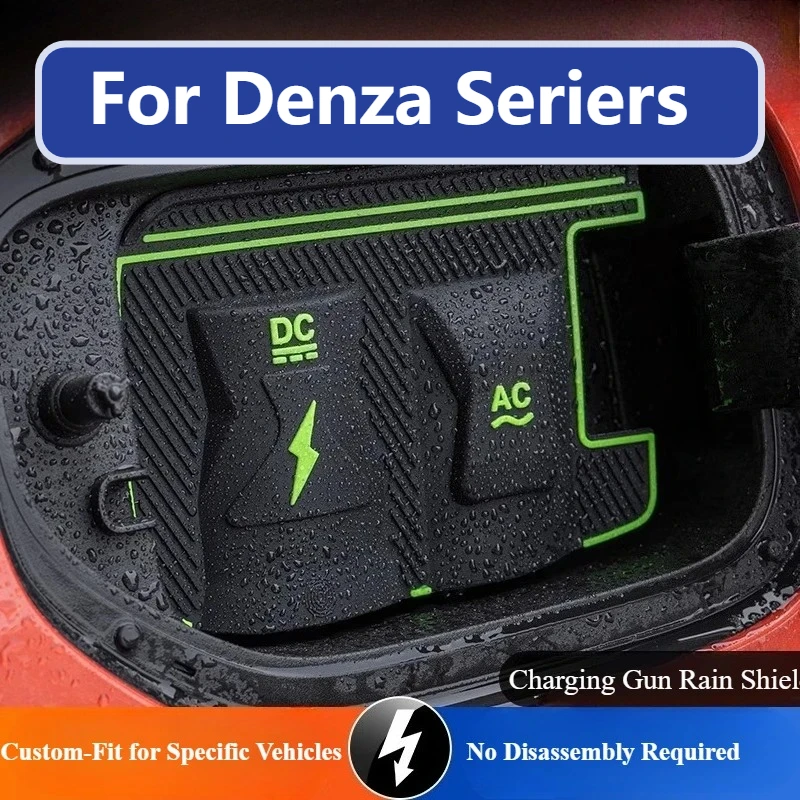 

For BYD DENZA D9 N9 N7 Z9GT Charging Gun Rain Cover Car Charging Port Waterproof Protector Cover