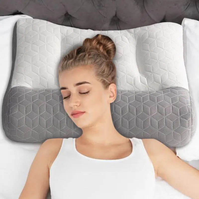 Orthopedic Deep Sleep Pillow Contour Pillows For Cervical Support Cervical Neck Traction Device Neck & Cervical Pillows Neck